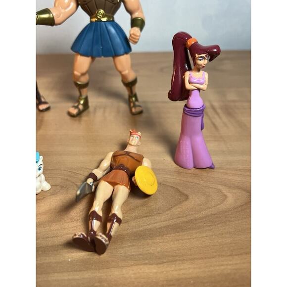 Hercules Disney Lot Of 7 Toys Megara Pegasus - Picture 6 of 10
